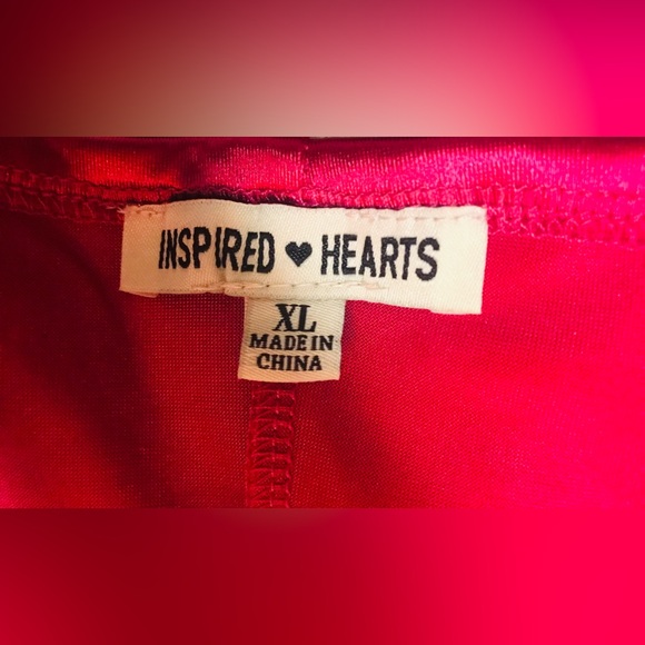 V-Neck Hot Pink Bodycon Dress - Picture 5 of 5